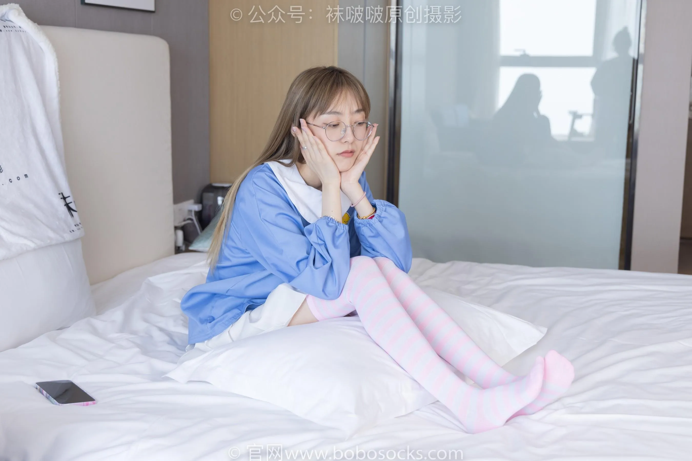 [BoBoSocks袜啵啵]NO.229 稚予-板鞋、皮鞋、两双大腿袜[23] [41P]插图8